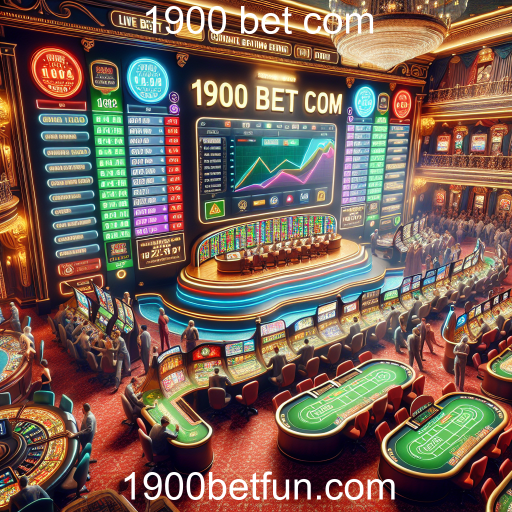 Apostas Ao Vivo: A Nova Era do Entretenimento Esportivo na 1900 Bet Com